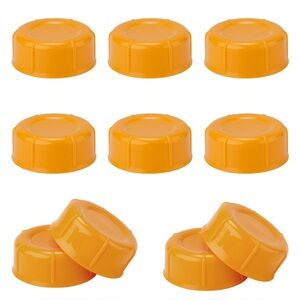 NEW 10 Pack Narrow Baby Bottle Caps for Dr Brown & Medela Bottles BPA Free